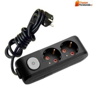 Viko Multi-Let İkili Grup Priz Anahtarlı Topraklı 3 Metre Siyah (Çocuk Korumalı) 90137203